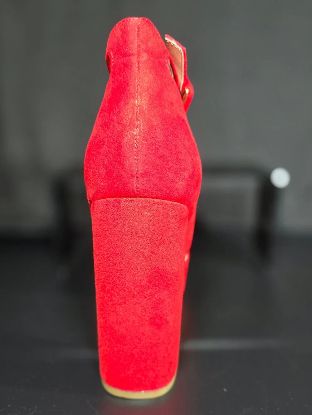 Sun + Stone “Reemaaf” Red Platform Heels – Size 8.5 – New in Box